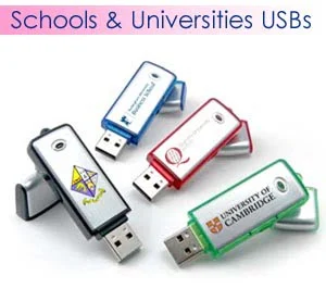 Promotional USB Flash Drives for Schools, Colleges and Universities